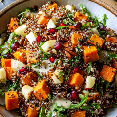 Apple Sweet Potato Quinoa Salad