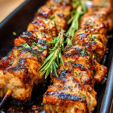 Bang Bang Chicken Skewers