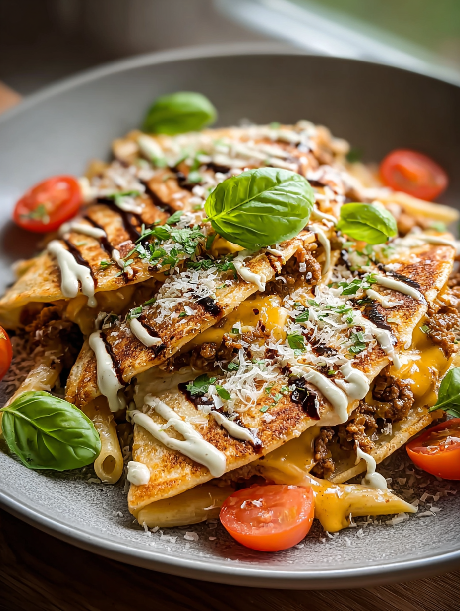 Big Mac Quesadillas With Special Sauce Drizzle Recipe (2026)