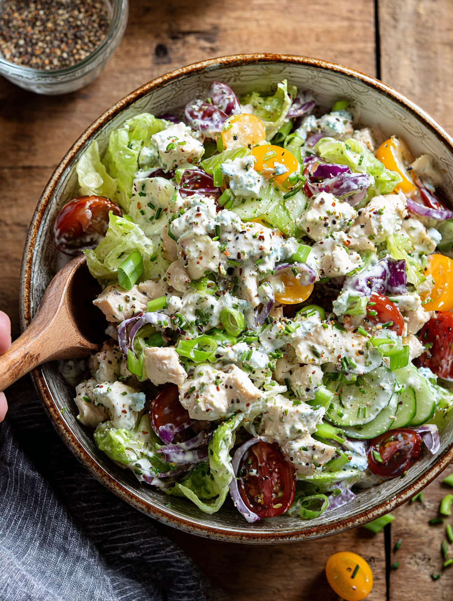 Chicken Salad for a Crowd preparation