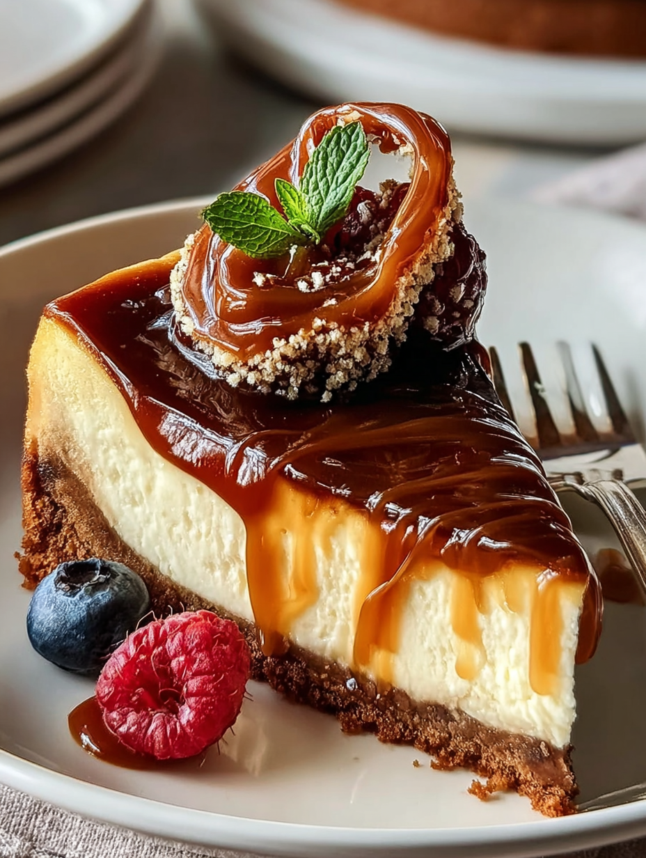 Decadent Salted Caramel Cheesecake for Sweet Celebrations preparation
