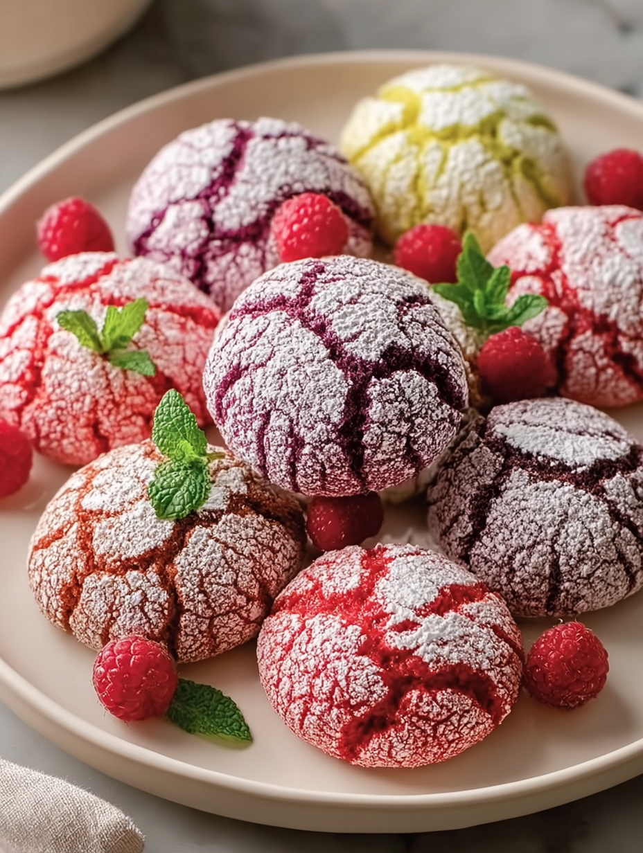 Delightful Springtime Crinkle Cookies for Sweet Moments preparation