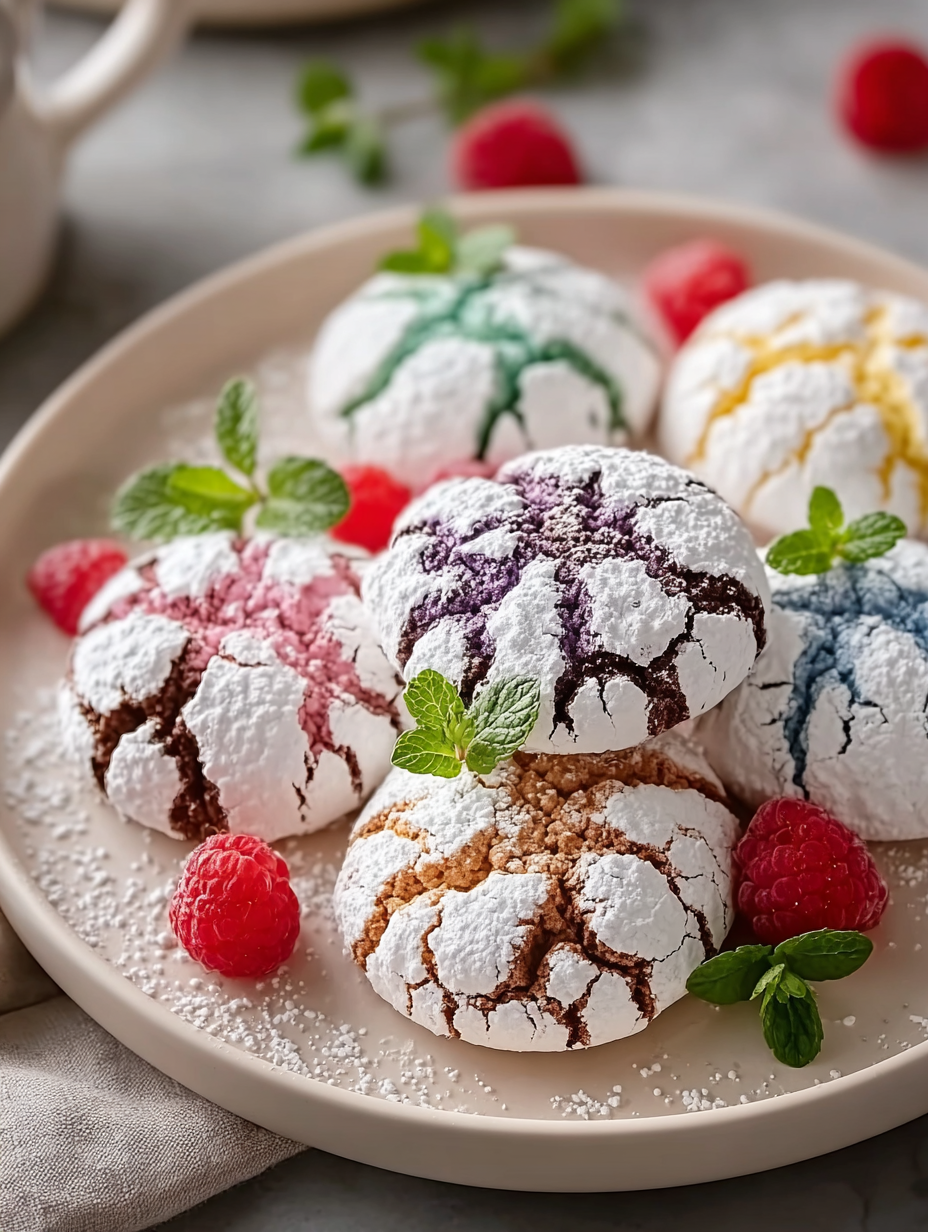 Delightful Springtime Crinkle Cookies for Sweet Moments E…