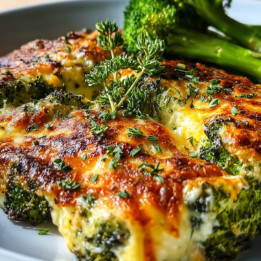 Sheet Pan Broccoli With Cheese