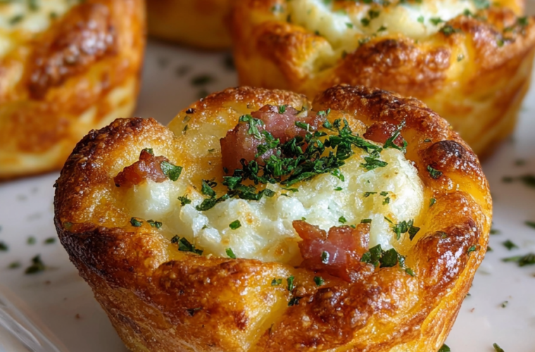 Stuffed Mashed Potato Nests Recipe